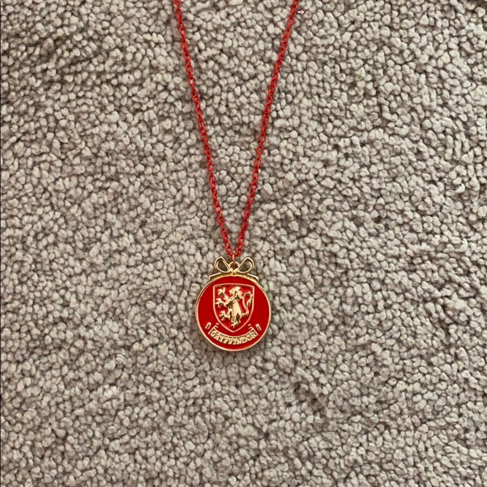 🍄Harry Potter Gryffindor Red Chain Necklace
